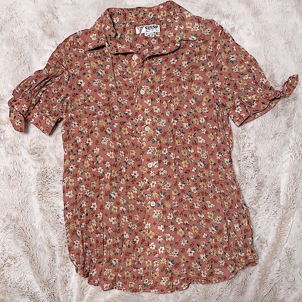 Guess floral blouse